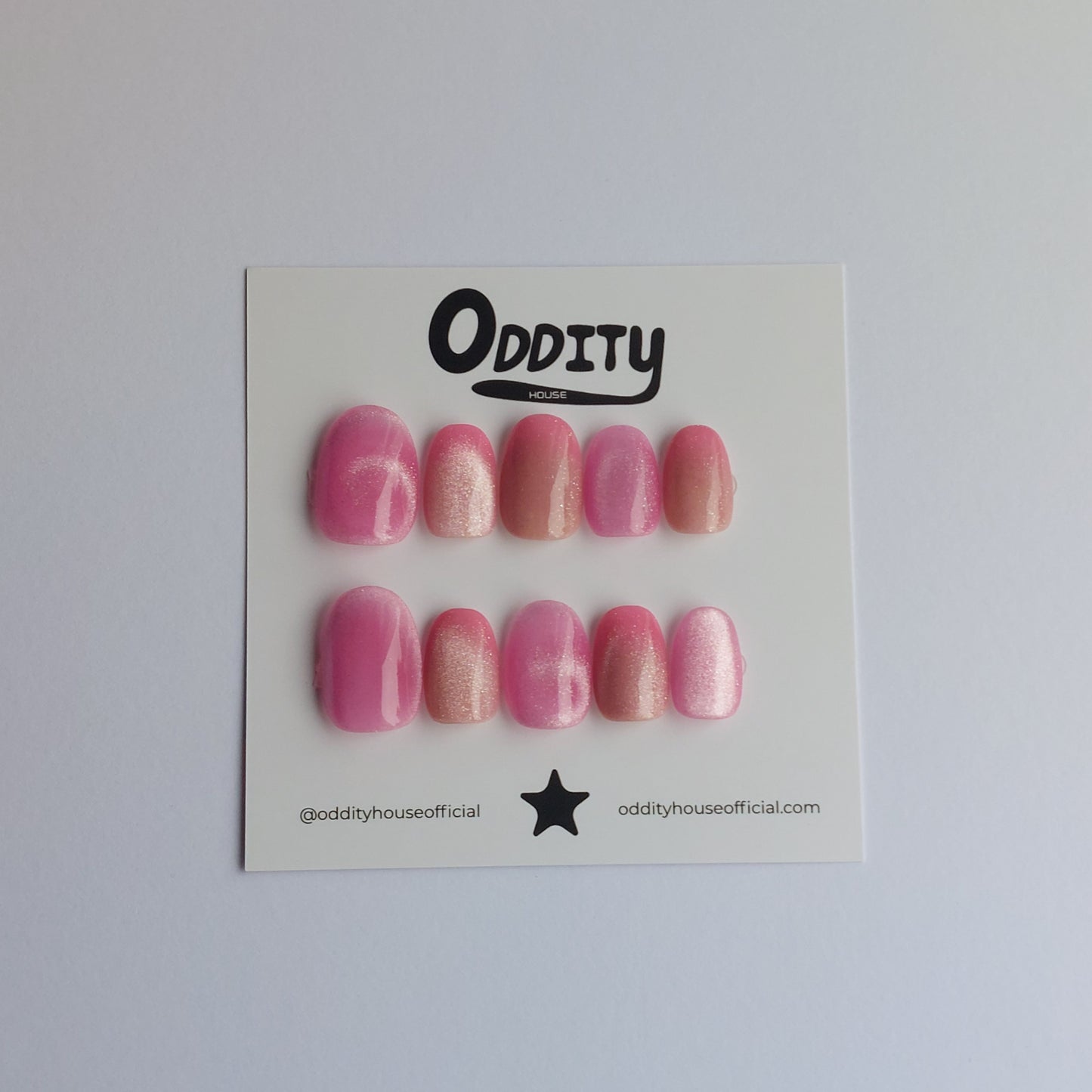 Pink Swirl Cat Eye - Made To Order