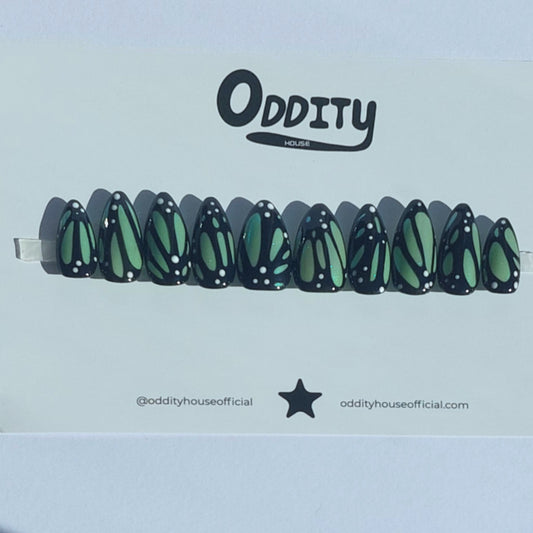 Green Aurora Butterfly - Made to Order